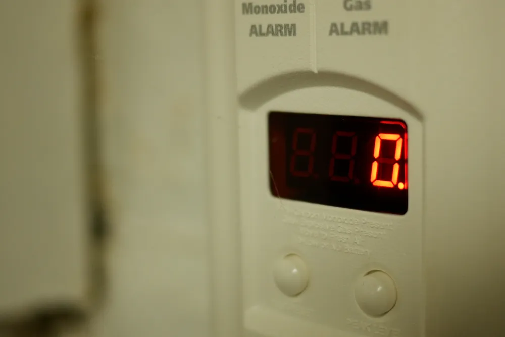 radon testing and measurements showing reduction results