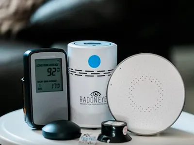 Residential radon testing